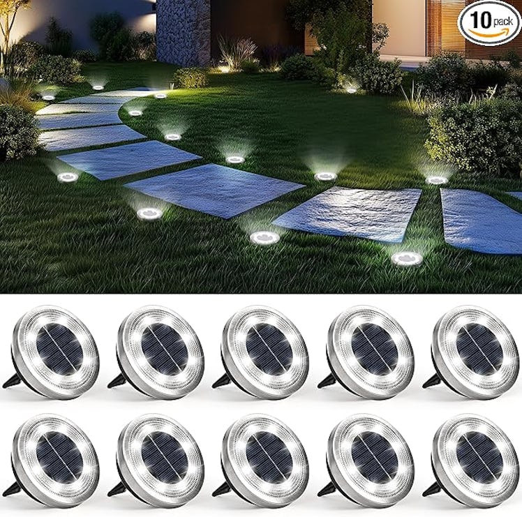 SOLPEX Solar Ground Lights (10-Pack)