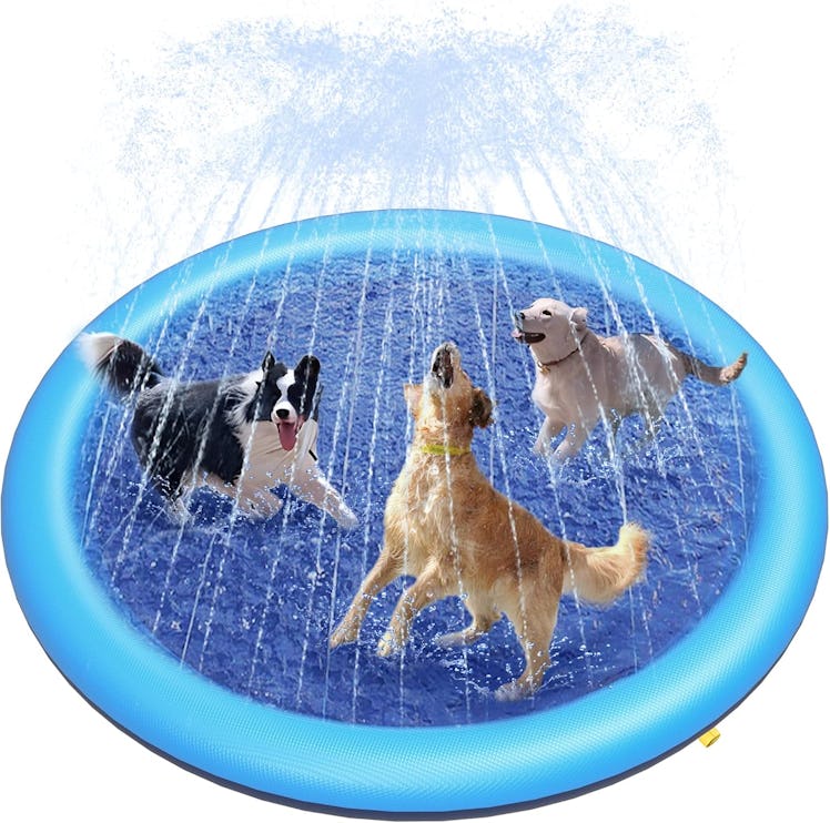 Peteast Pet Splash Pad