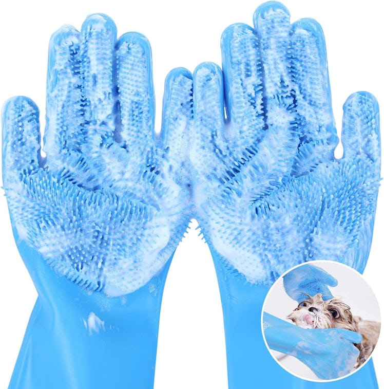 Pecute Pet Grooming Gloves 
