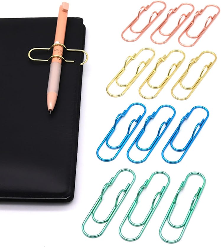 NELJIBEHU Pen Holder Clips (12-Pack)