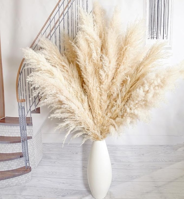 CKBT 40 Inch Pampas Grass Decor (10 Pieces)