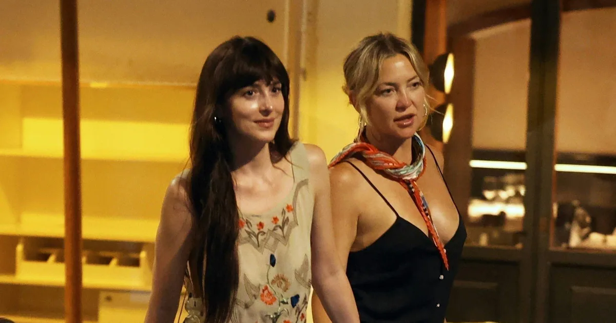 Dakota Johnson und Kate Hudson feiern einen Mädelsabend in Rom im Stil ...