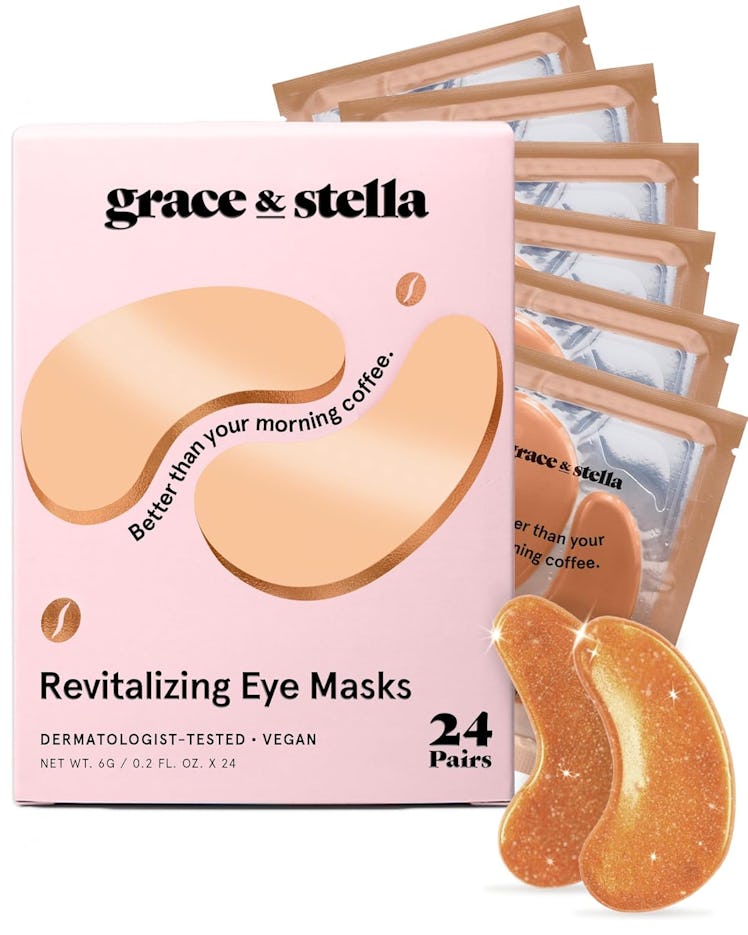 grace & stella Caffeine Under Eye Patches (24-Pairs)