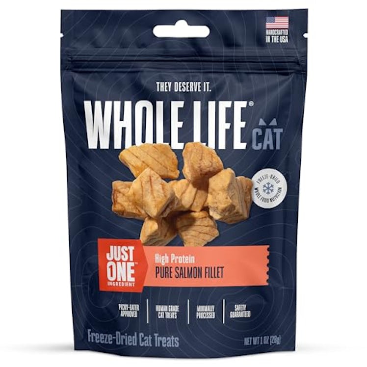 Whole Life Cat Pure Salmon Freeze-Dried Cat Treats 