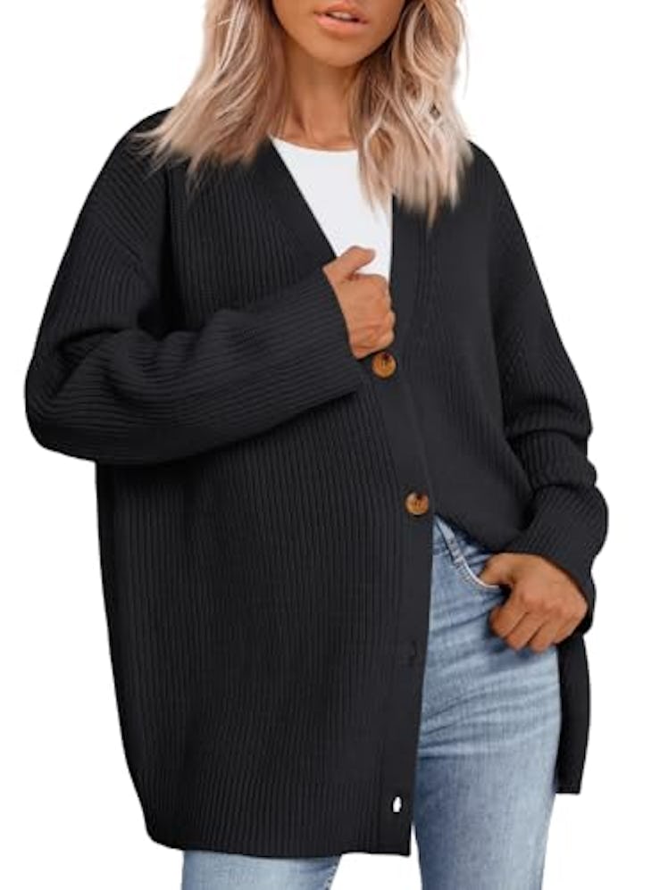 LILLUSORY Oversized Cardigan