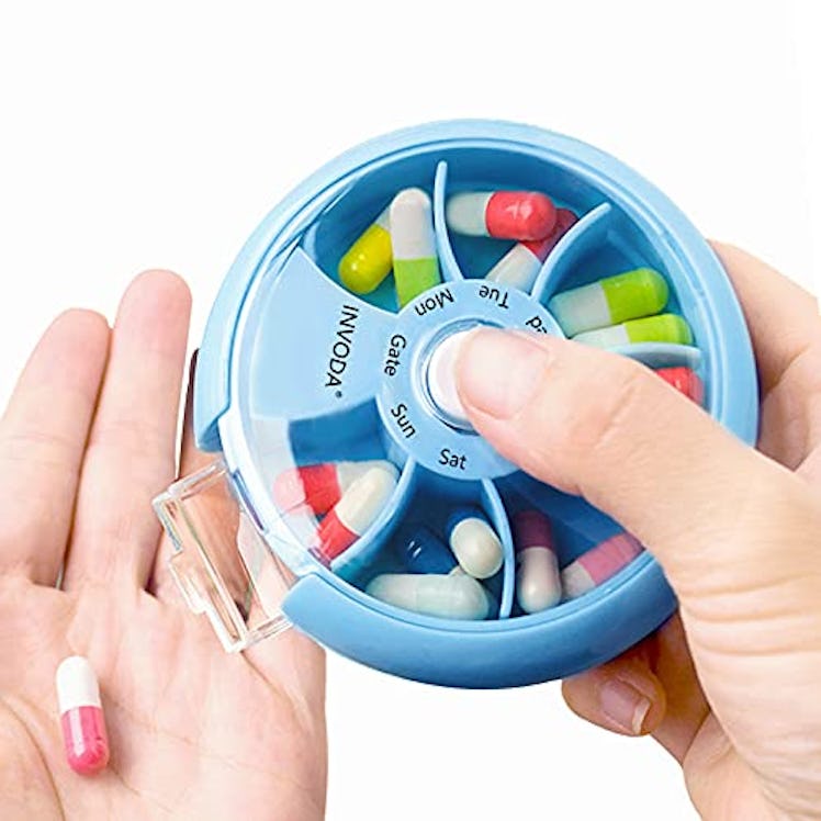 INVODA Weekly Pill Organizer