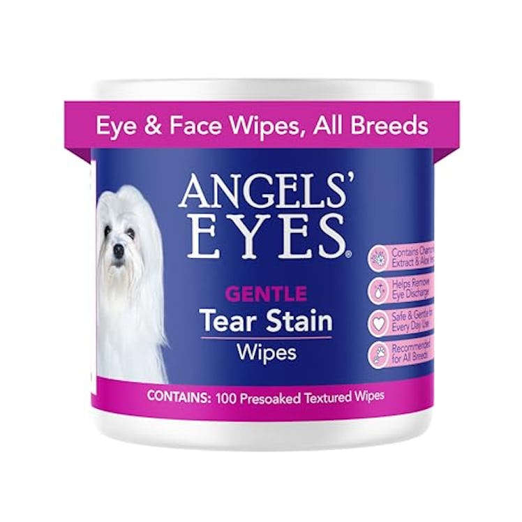 ANGELS' EYES Gentle Tear Stain & Pet Eye Wipes