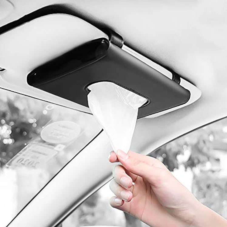 Carstuus Car Visor Tissue Holder