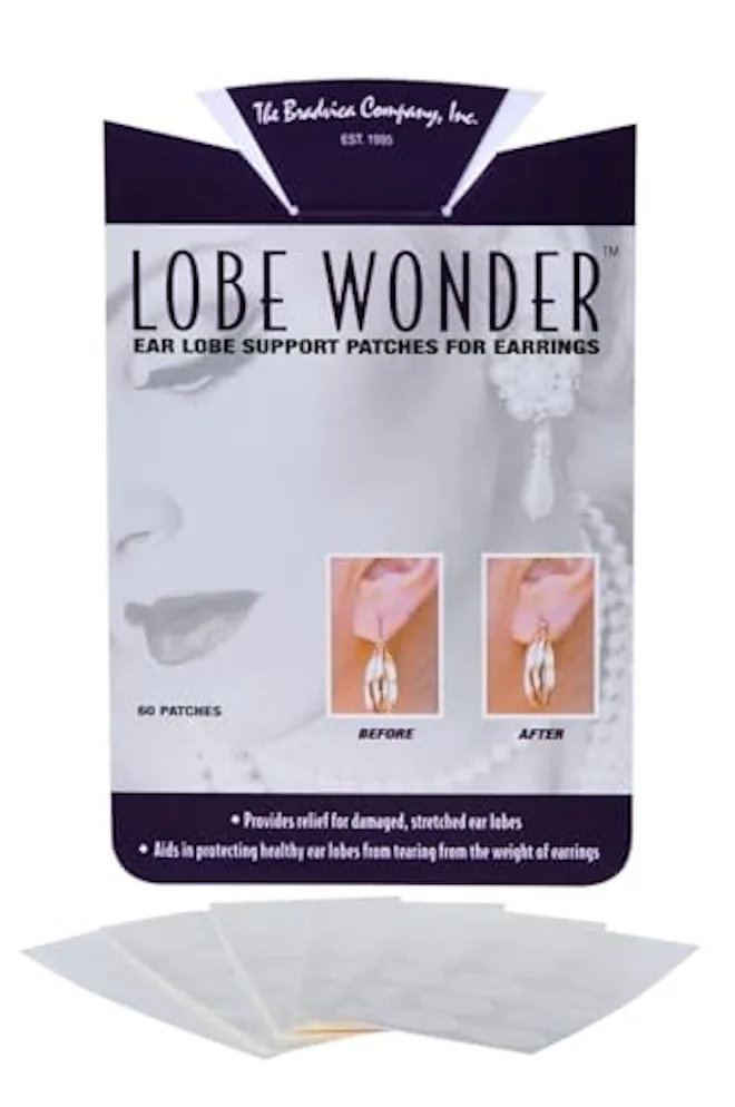 Lobe Wonder Ear Lobe Support Patches (120 Patches)