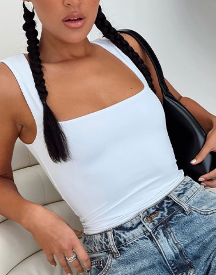 REORIA Butsmooth® Square-Neck Bodysuit