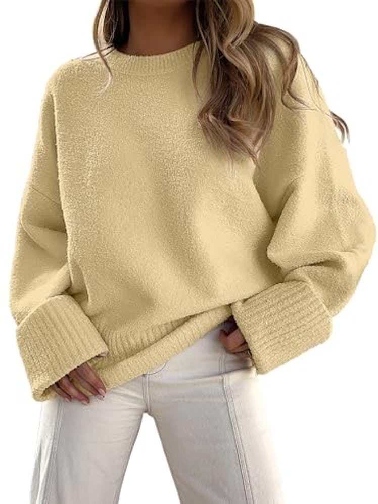 ANRABESS Oversized Crewneck