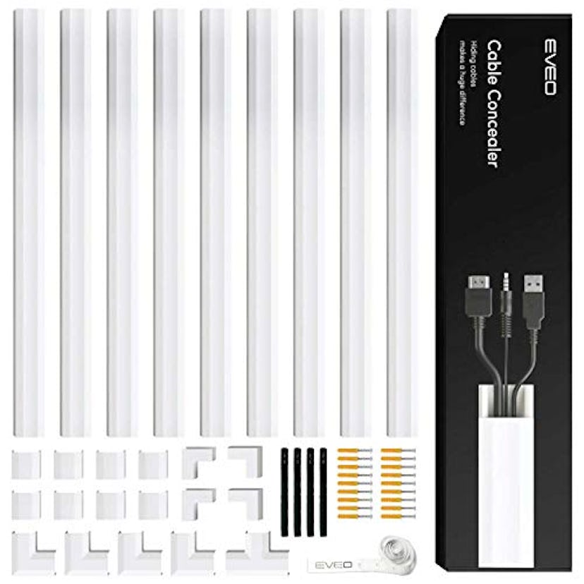 EVEO Wall Cord Covers (9-Pack)