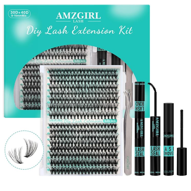 AMZGIRL LASH DIY Individual Lash Extension Kit