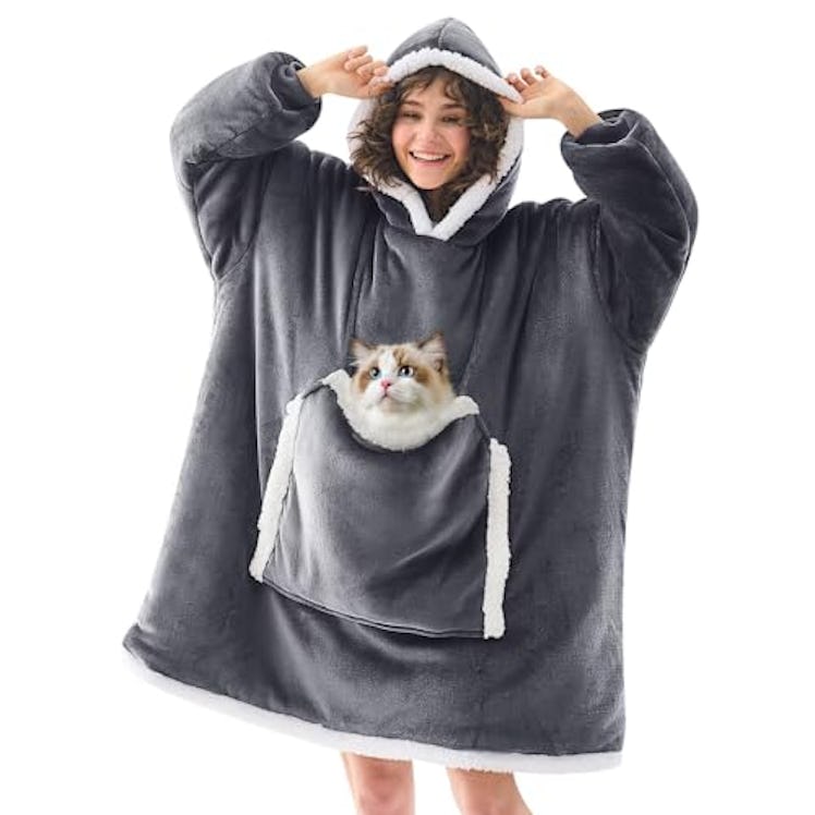 JOYWOO Wearable Blanket Hoodie