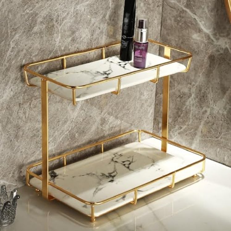 Dobbyby Bathroom Countertop Organizer
