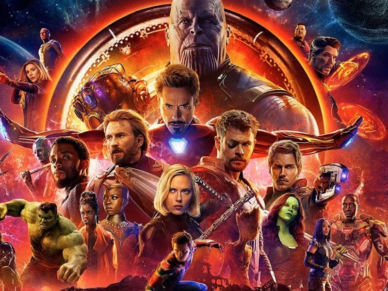 The poster for 'Avengers: Infinity War.'