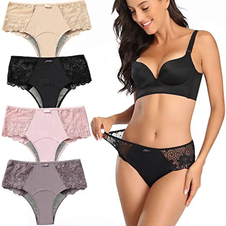 Intiflower Period Underwear (Pack of 4)