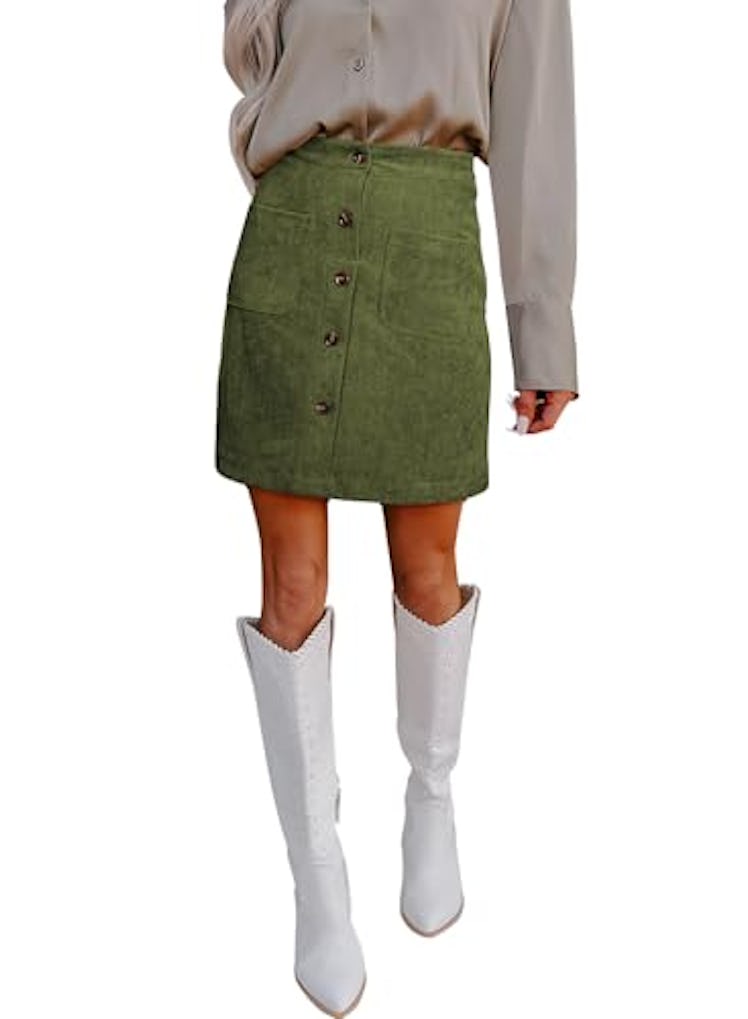 Happy Sailed Corduroy Skirt
