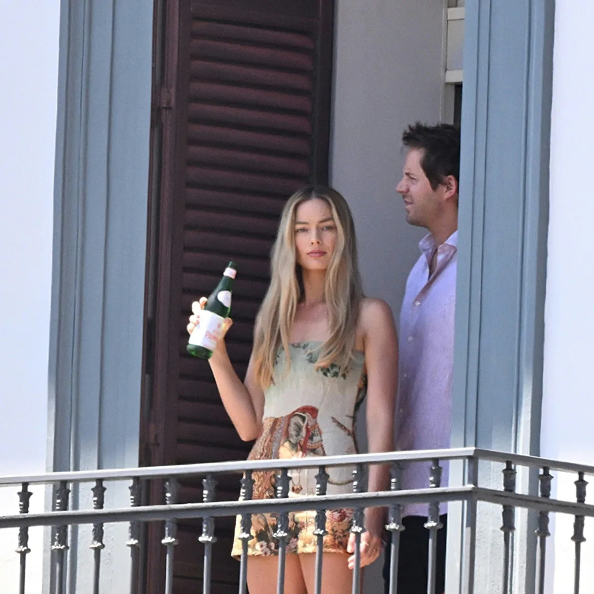 Margot Robbie Rewears Her Favorite Vacation Mini Dress in Naples, Italy Margot Robbie Rewears Her Favorite Vacation Mini Dress in Naples, Italy