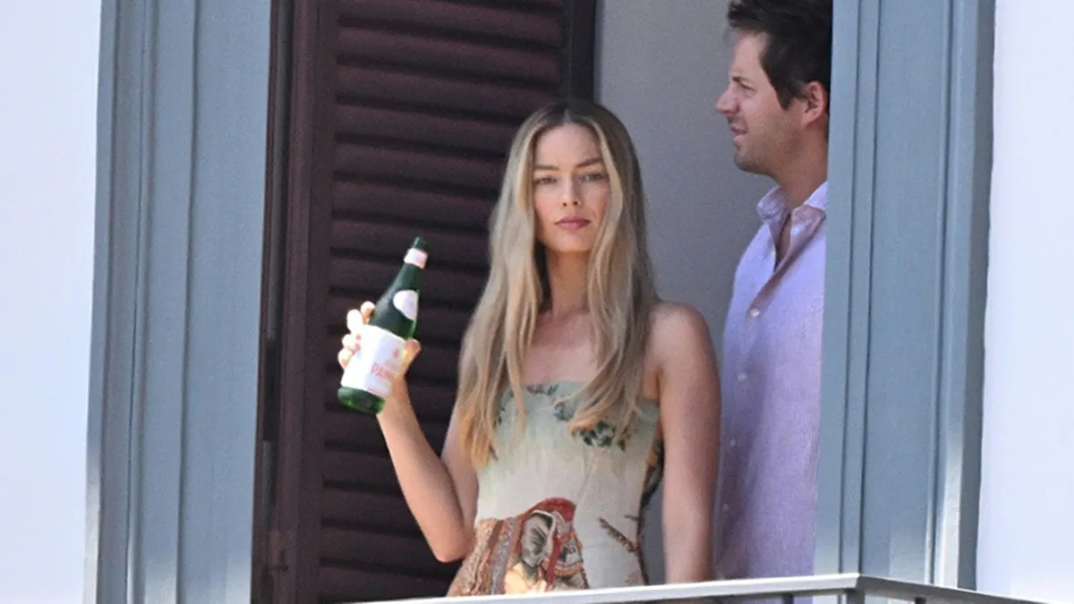 margot robbie mini dress in italy You Can Buy Red Mini Margot Robbie Wore To Barbie Premiere