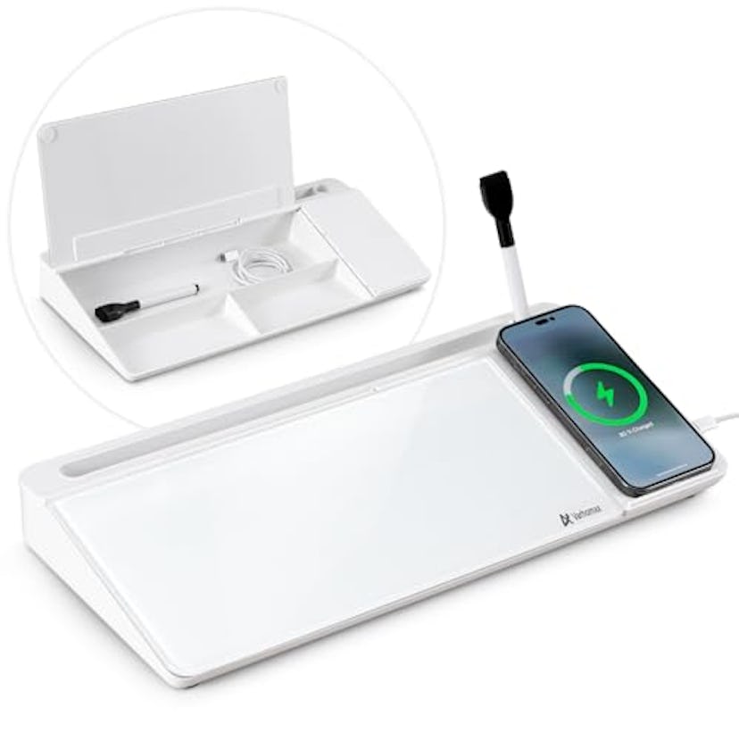 Varhomax Glass Desk Whiteboard