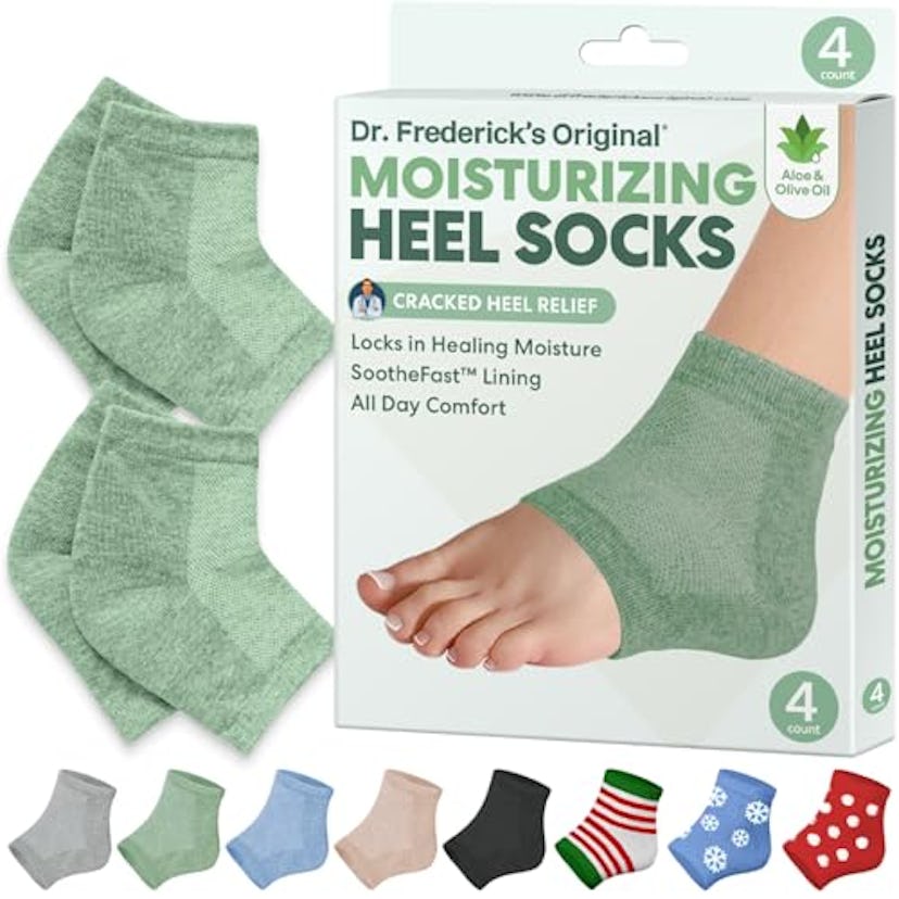 Dr. Frederick's Moisturizing Heel Socks (2 Pairs)