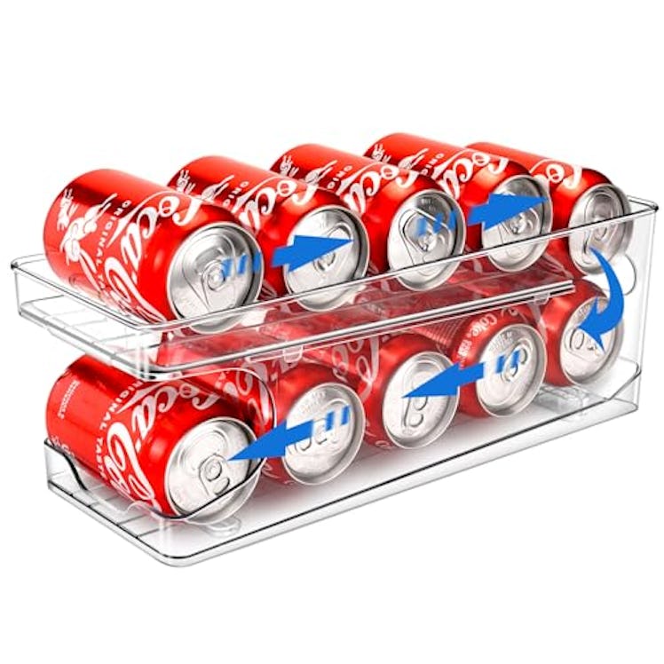 BingoHive Rolling Soda Can Organizer 