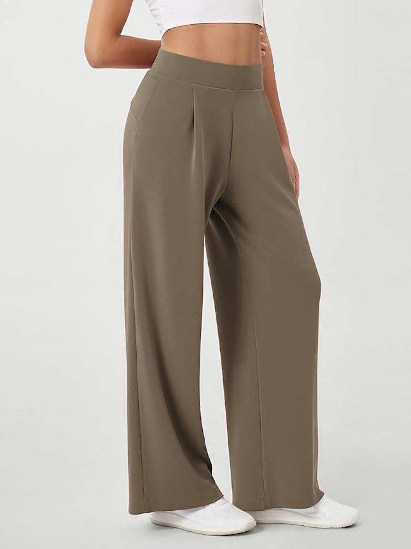 ODODOS Modal Soft Wide Leg Pants
