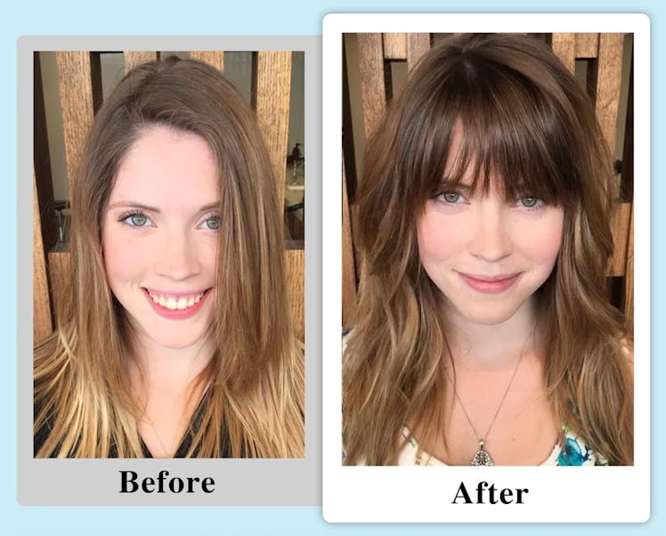 NAYOO Clip-In Bangs
