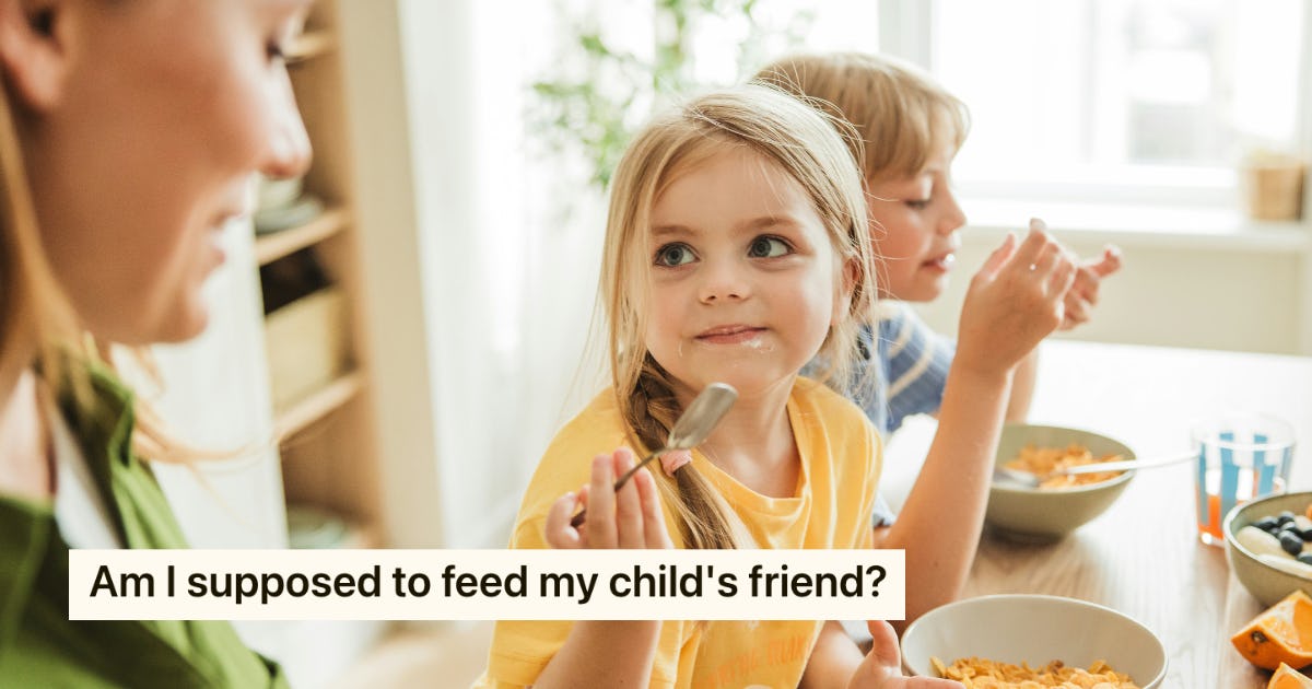 A Mom Wants To Know: Do You Feed Lunch To Roaming Neighborhood Kids During Summer?
