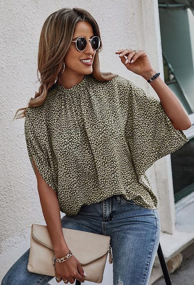 Angashion Ruffle Blouse