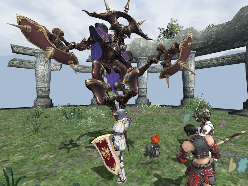 screenshot from Final Fantasy XI
