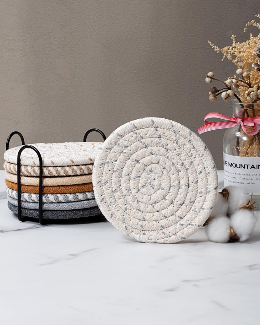 Effectyou Woven Coasters (8-Pack)