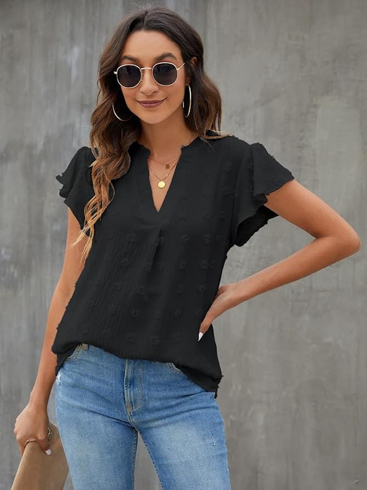 Blooming Jelly Ruffle Blouse