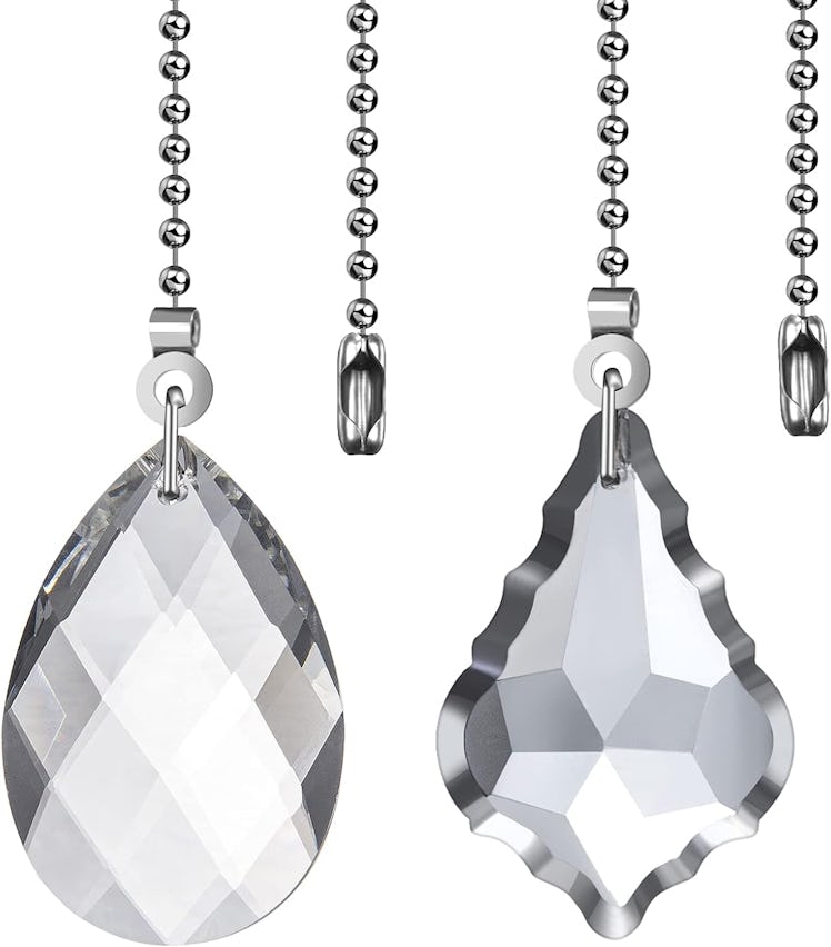LINGTONG Ceiling Fan Pull Chain Extensions (2-Pack)