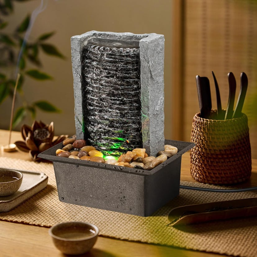 AMOOTEK Indoor Tabletop Fountain