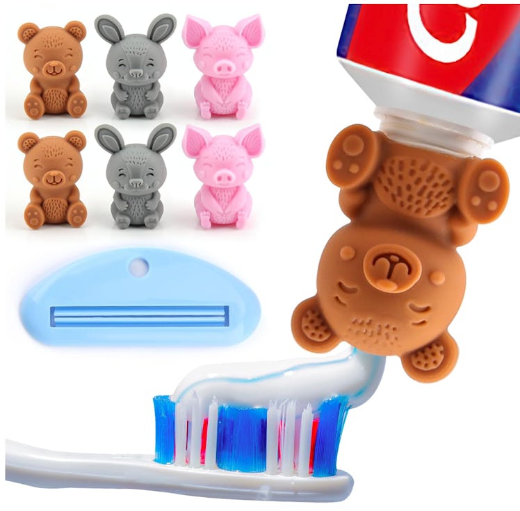 Tilcare Self-Closing Toothpaste Cap (6-Pack)