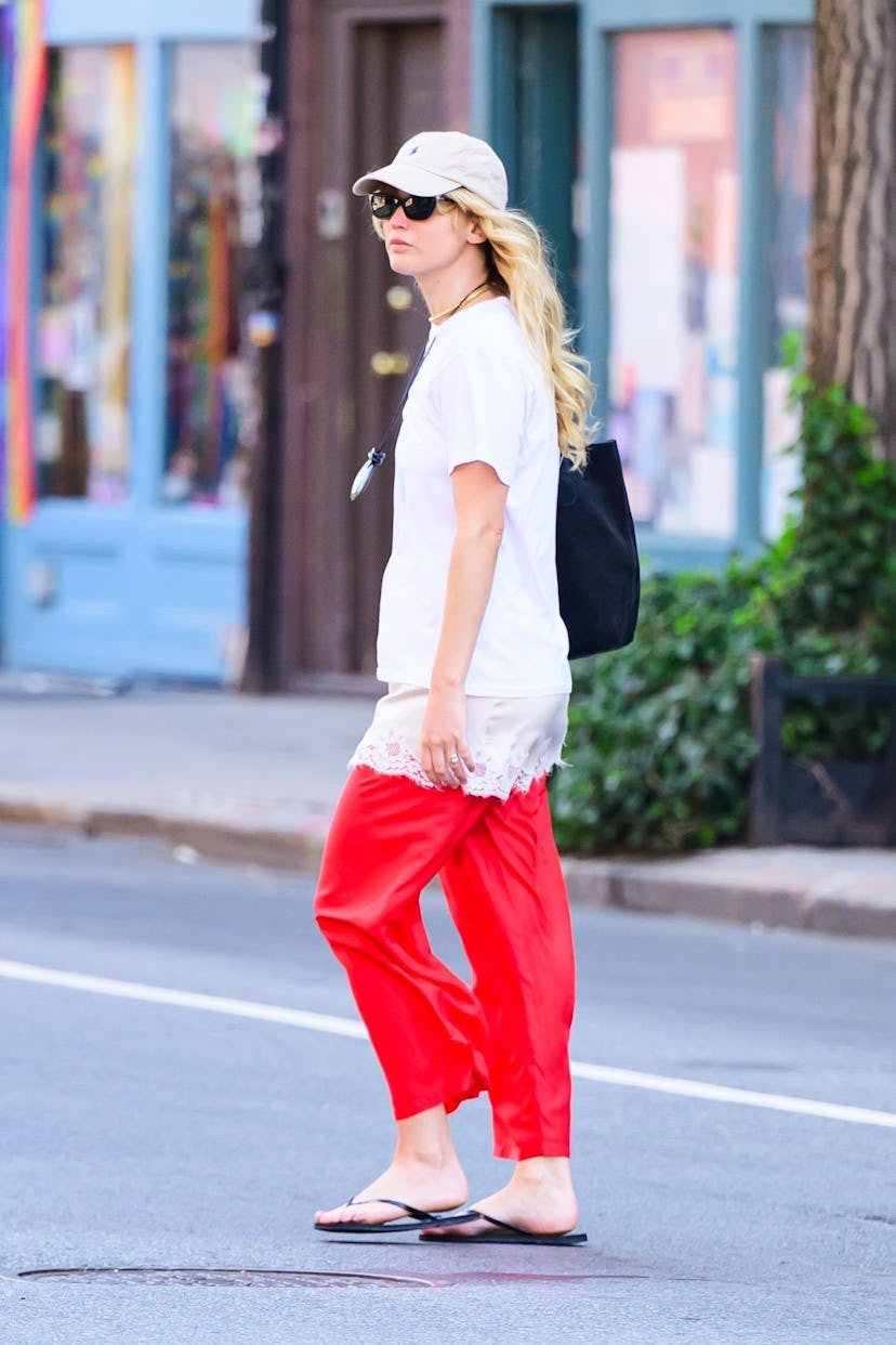 Jennifer Lawrence in New York, July 23, 2025.