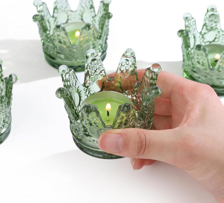 Vixdonos Crown Votive Holders (6-Pack)