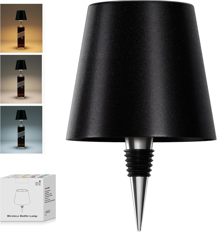 SOUDFK Wireless Bottle Lamp