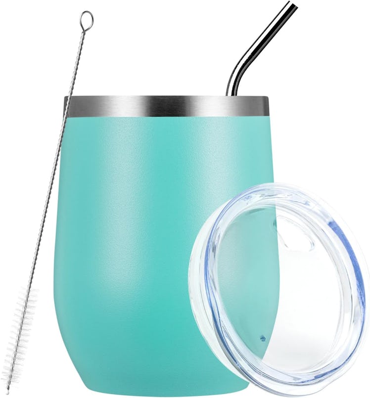 MEWAY Insulated Stainless Steel Wine Tumbler