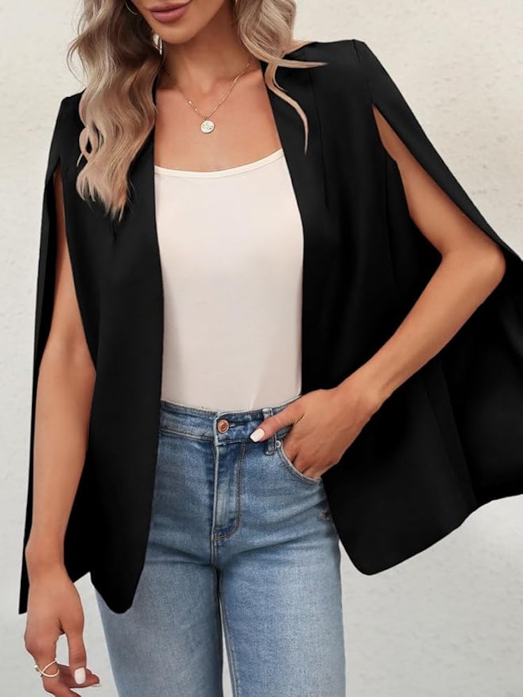 GAMISOTE Cape Blazer
