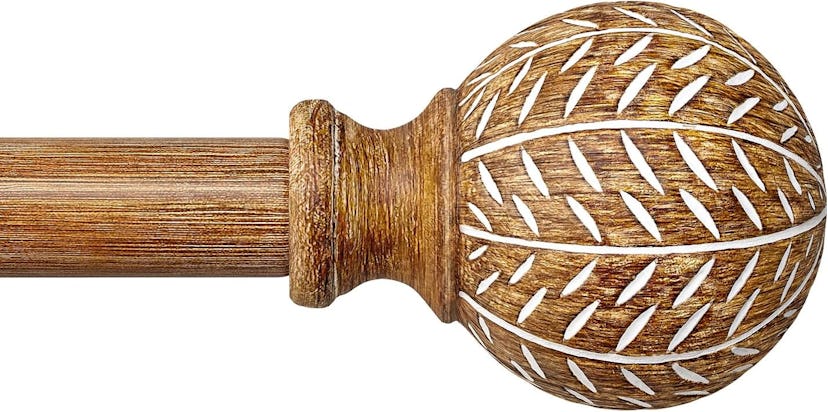 QDWIS Wood Curtain Rods