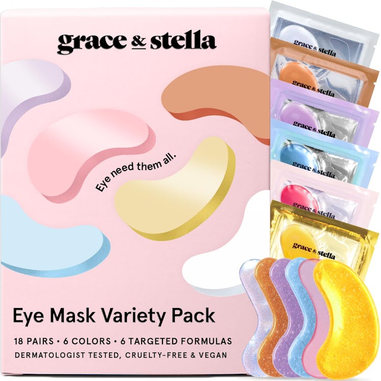 grace & stella Under Eye Mask Variety Pack (18 Pairs)