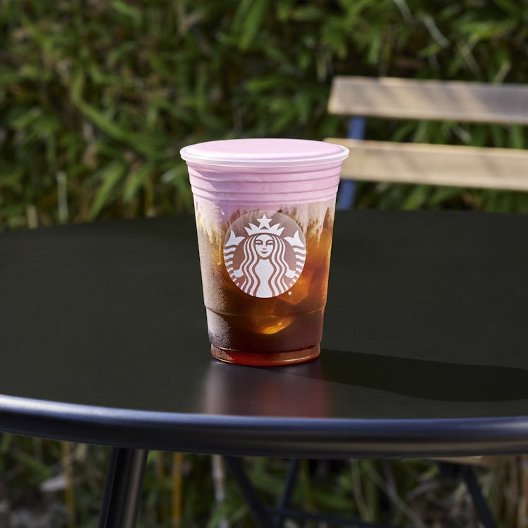 Starbucks' raspberry syrup has returned with a limited-time Raspberry Cream Cold Brew.