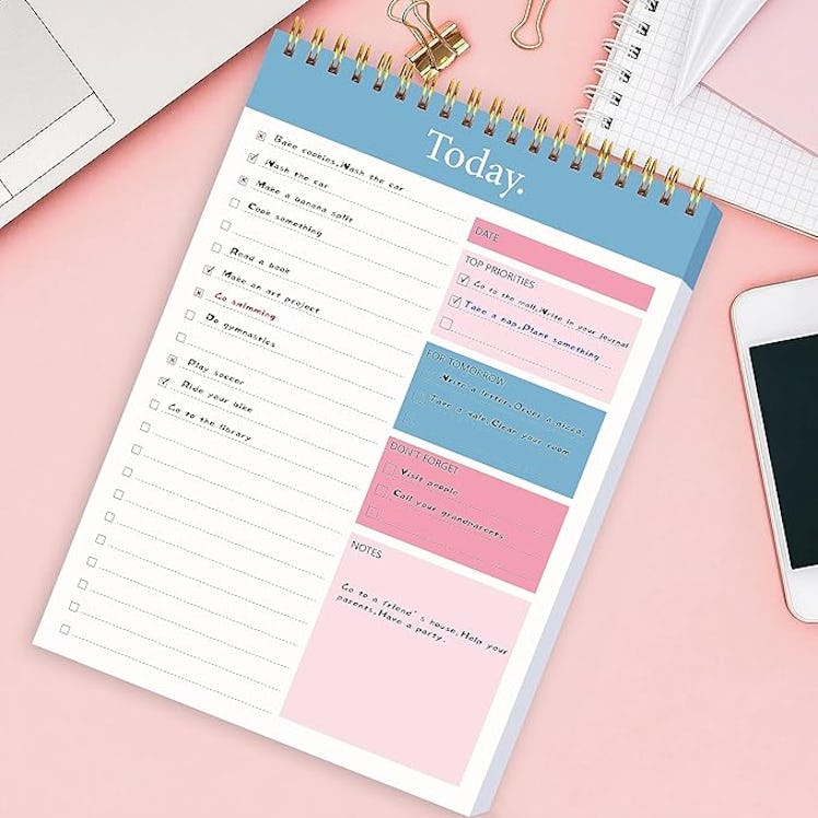 GOLDPEI To Do List Notepad