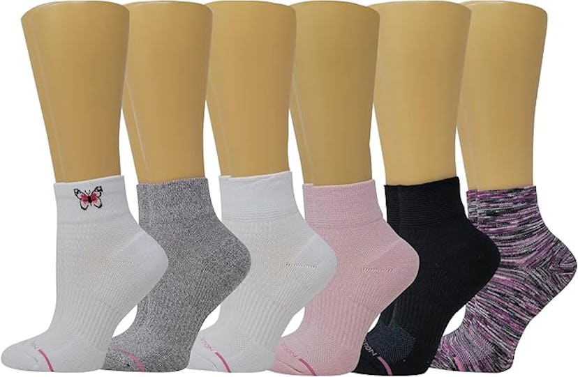 Dr. Motion Compression Quarter Socks