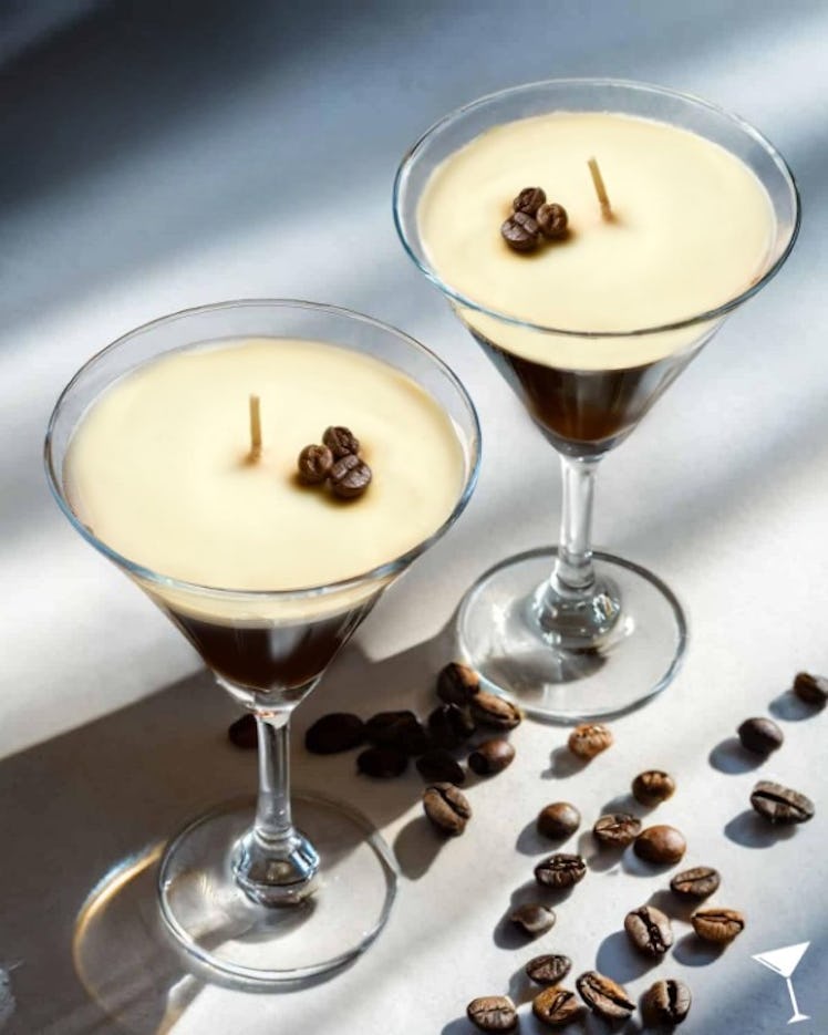 Taruzil Martini Candle