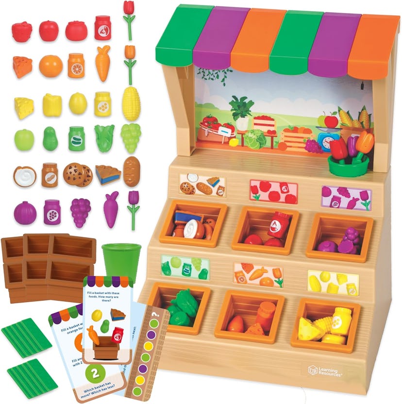 Learning Resources Mini Farmstand Sorting Set