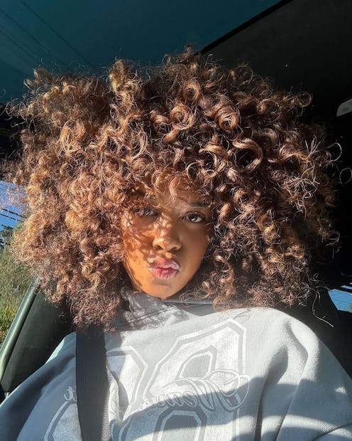 "Cloud curls" are all about embracing your hair's natural texture.